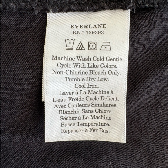 Everlane Retro Jersey Shorts Black - Picture 8 of 8